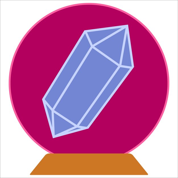 Illustration of crystal