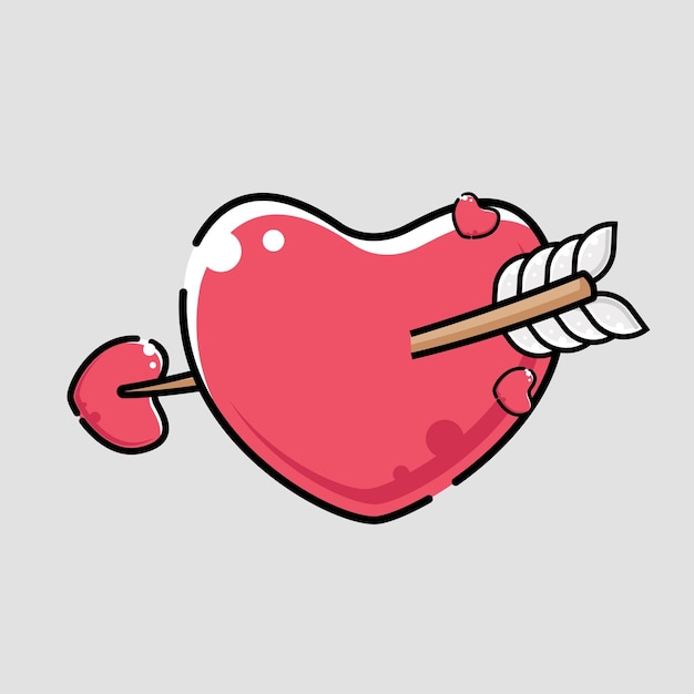 Vector illustration cupid