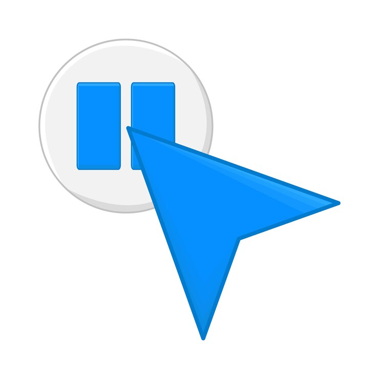 Vector illustration of cursor pack
