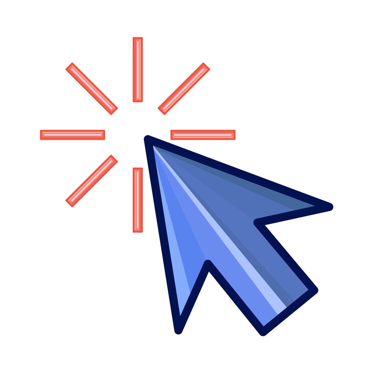 Vector illustration of cursor pack