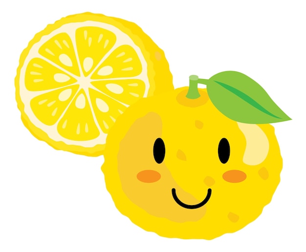 Illustration of the cute citron