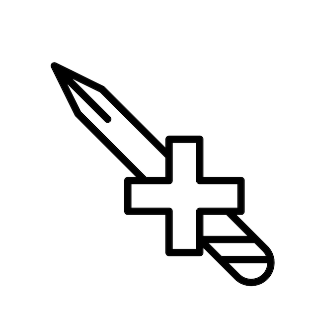 Illustration of dagger