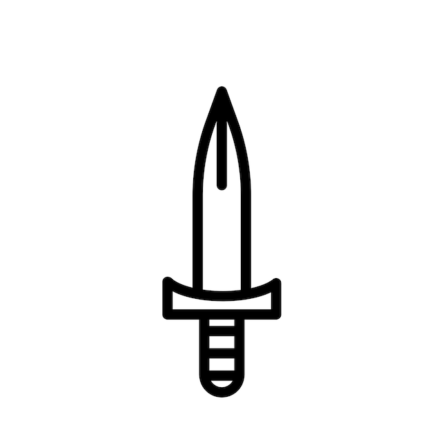 Illustration of dagger