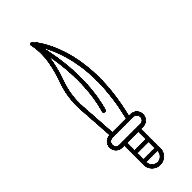 Illustration of dagger