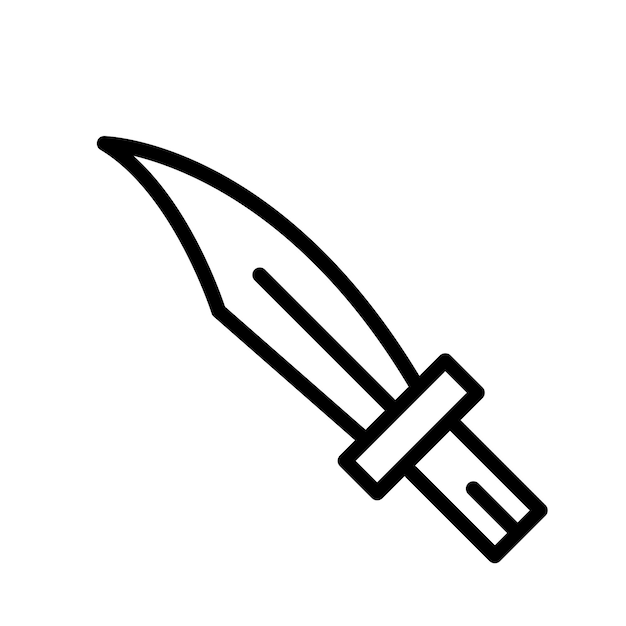 Illustration of dagger