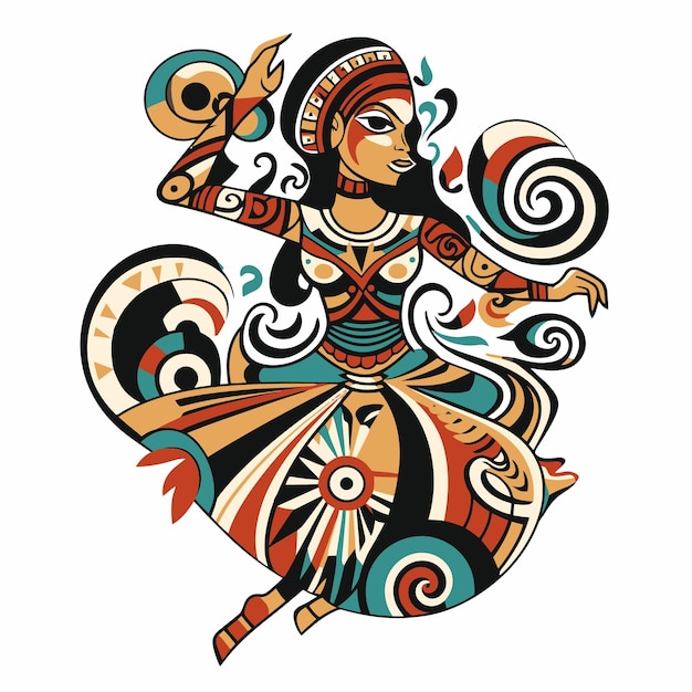 Illustration of a dancer