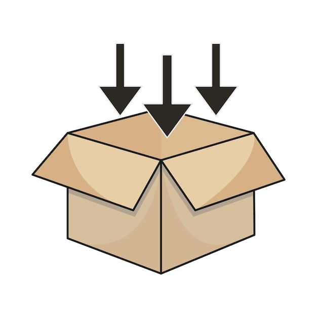 Vector illustration of delivery