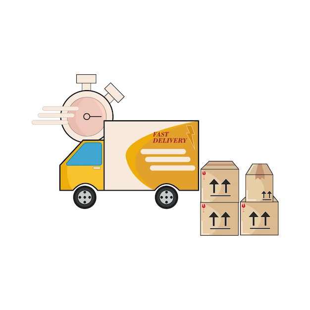 Illustration of delivery