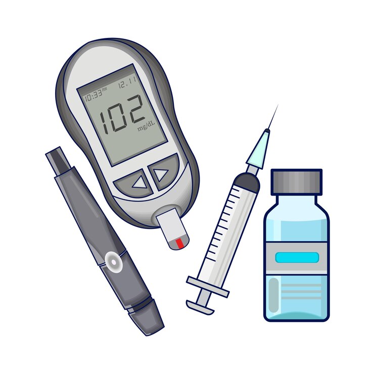 Illustration of diabetes