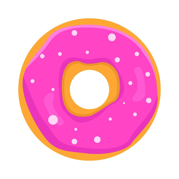 Vector illustration of donut