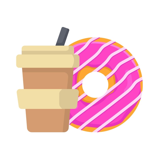 Illustration of donut