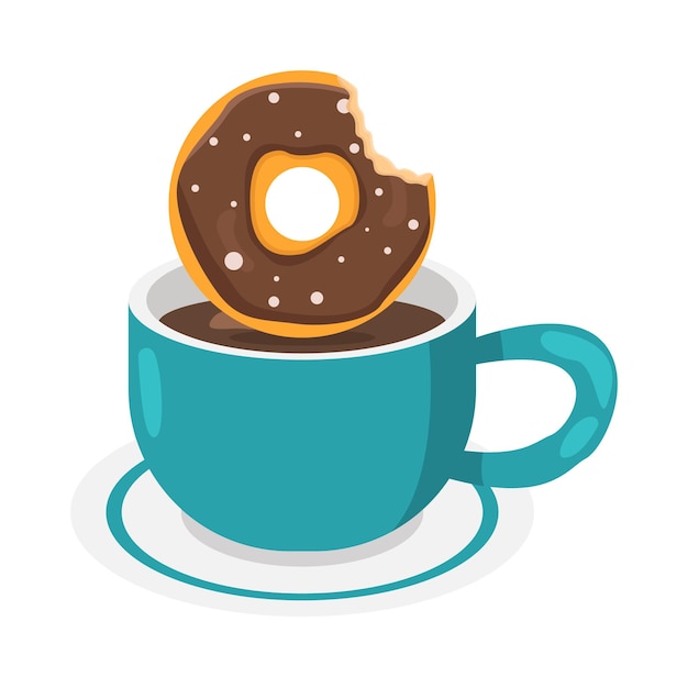 illustration of donut