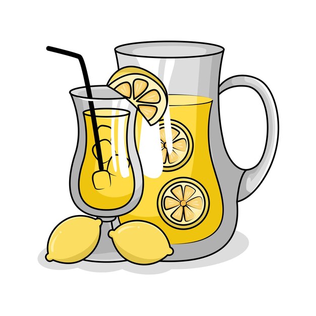 Vector illustration of drink