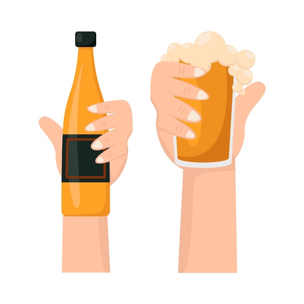 Vector illustration of drink