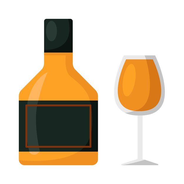 Vector illustration of drink