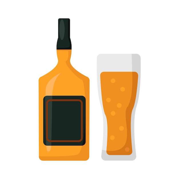 Vector illustration of drink