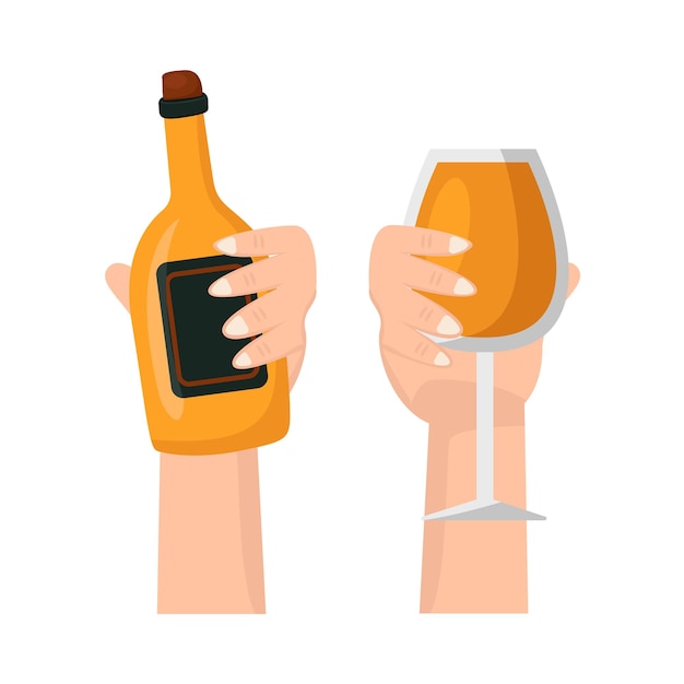 Vector illustration of drink