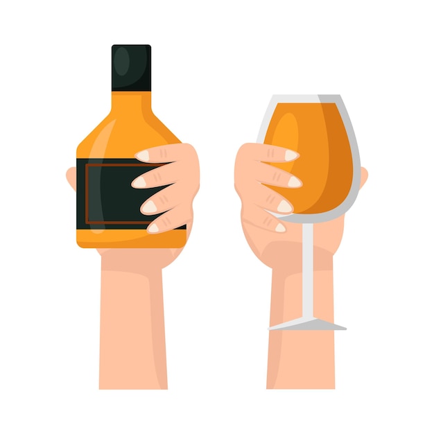 Vector illustration of drink