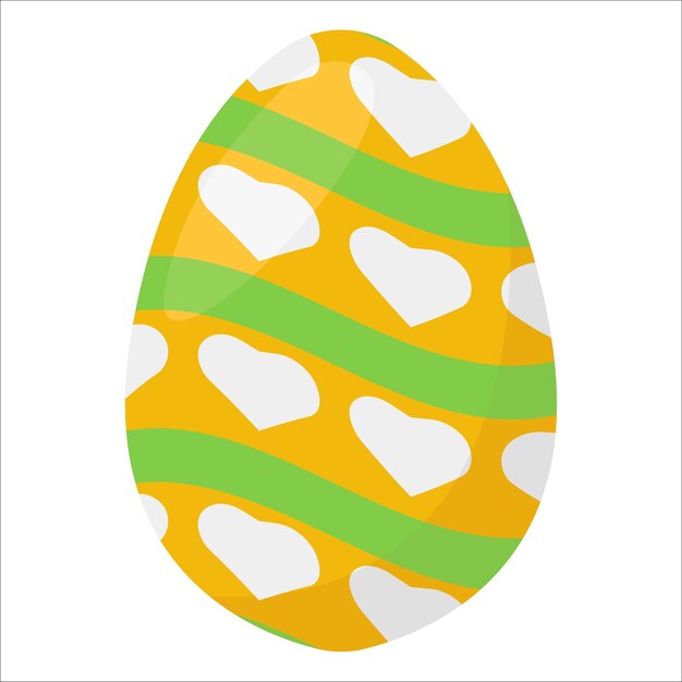 Illustration of easter Egg