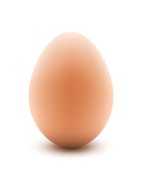 Illustration of an egg with use of gradient mesh