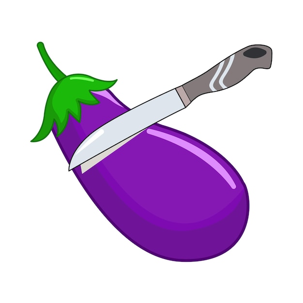 Illustration of eggplant