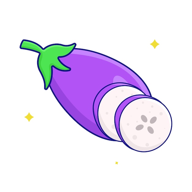 Illustration of eggplant