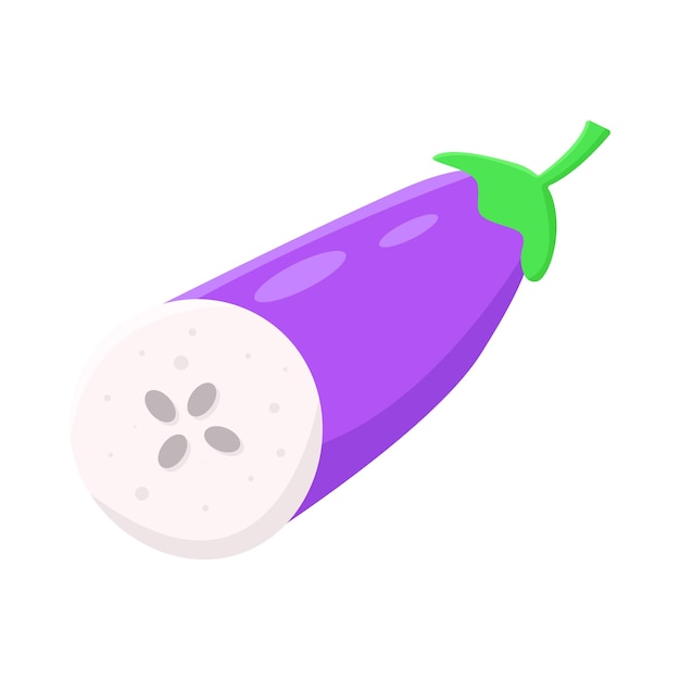 Illustration of eggplant