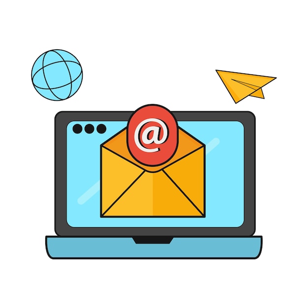 Illustration of email