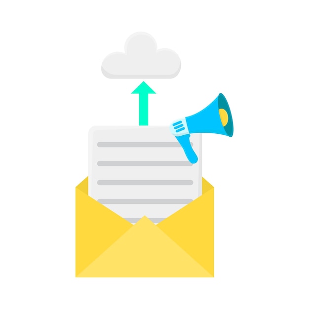 Illustration of email