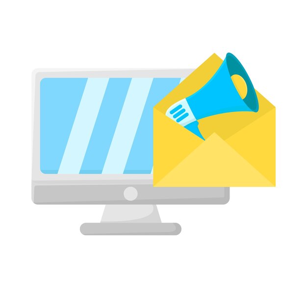 Illustration of email