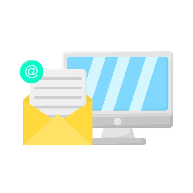 Illustration of email