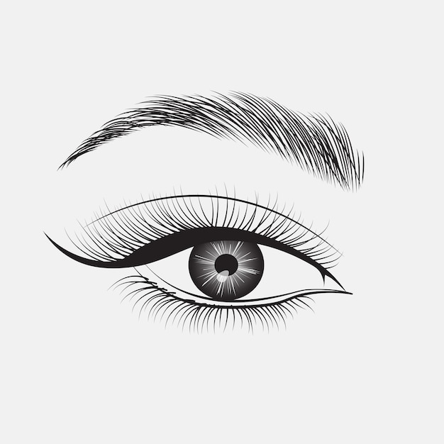 illustration of a eye