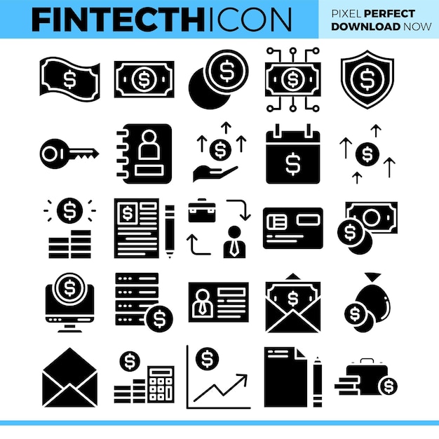 Illustration of fintech pack