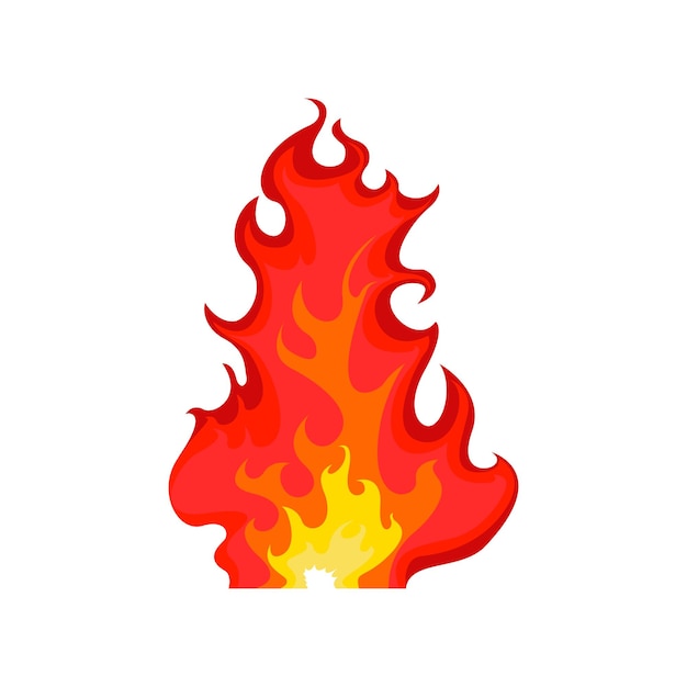 Illustration of fire