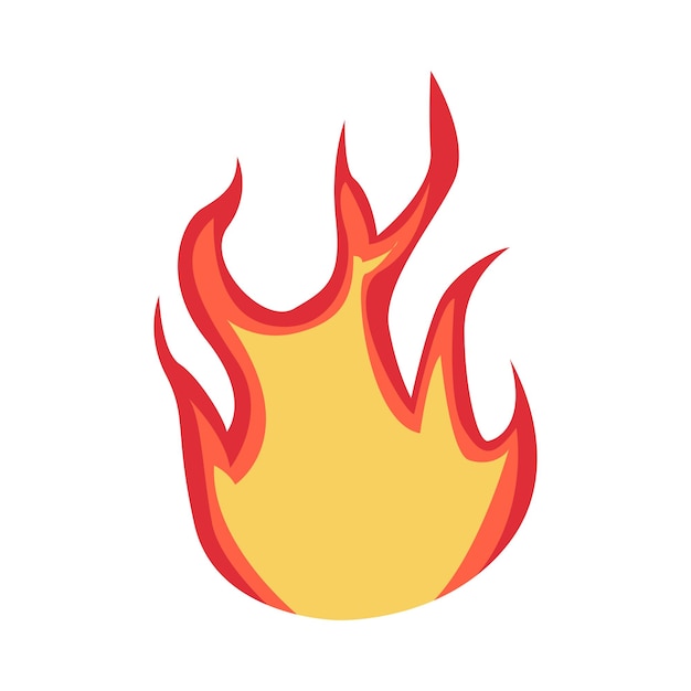 Illustration of fire