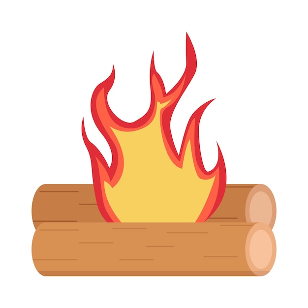 Illustration of fire