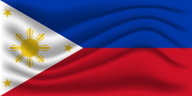 Illustration Of Flag Philippines