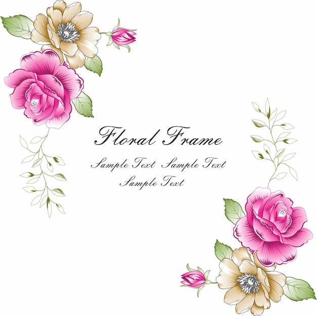 Illustrazione fiore natura carta da parati fiore design petalo pianta sfondo acquerello