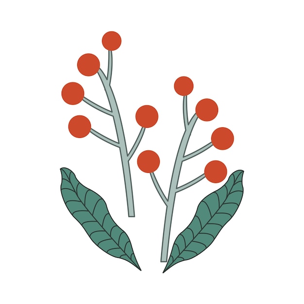 Vector illustration of flower