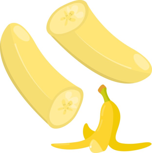 Vettore illustrazione per banana