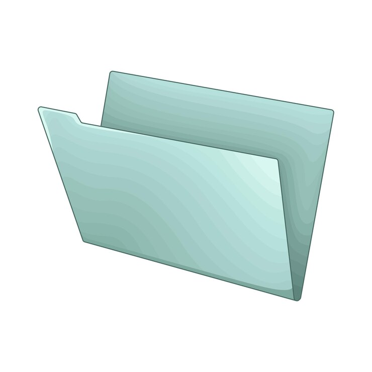 Vector illustration of folder
