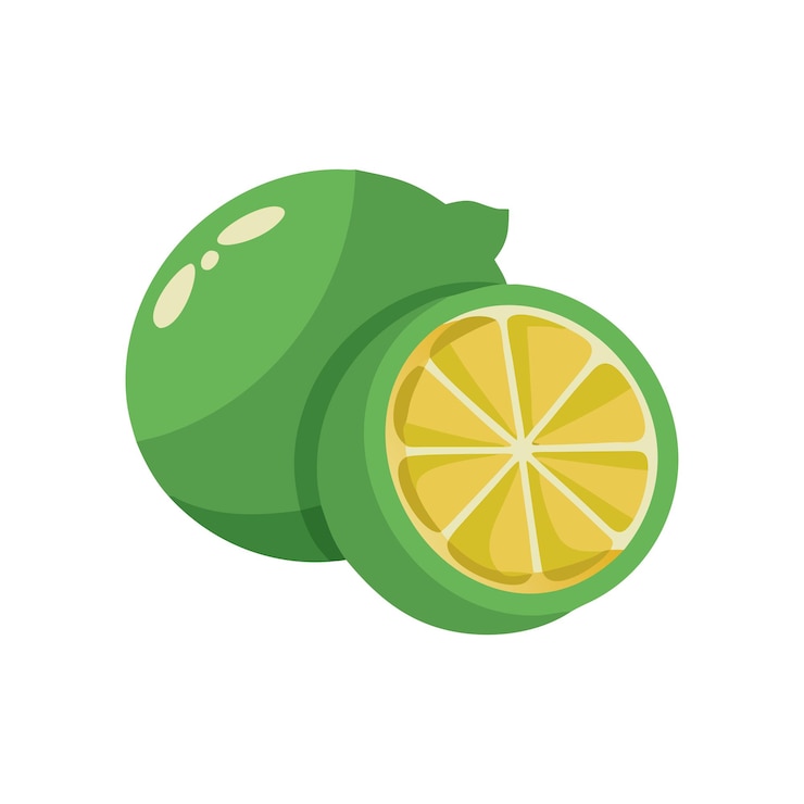 Vector illustration of fresh fruit concept