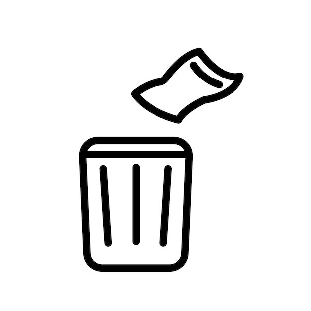 Illustration of garbage