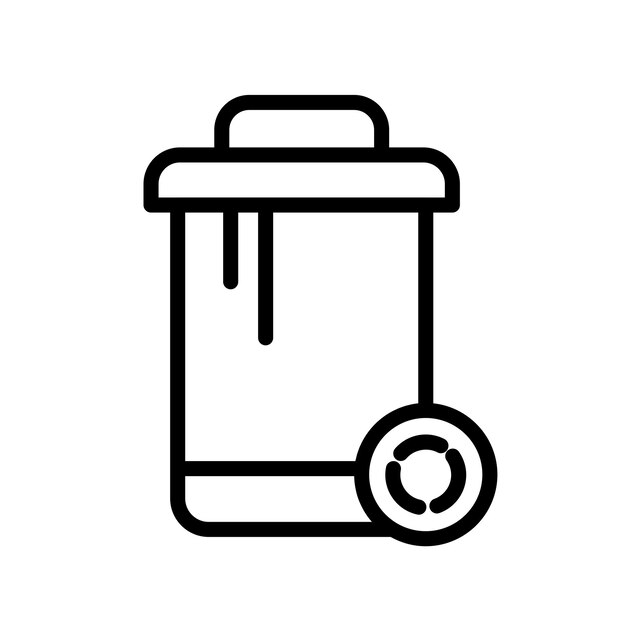 Illustration of garbage