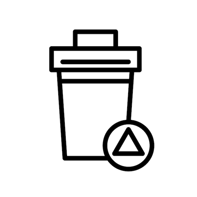 Vector illustration of garbage