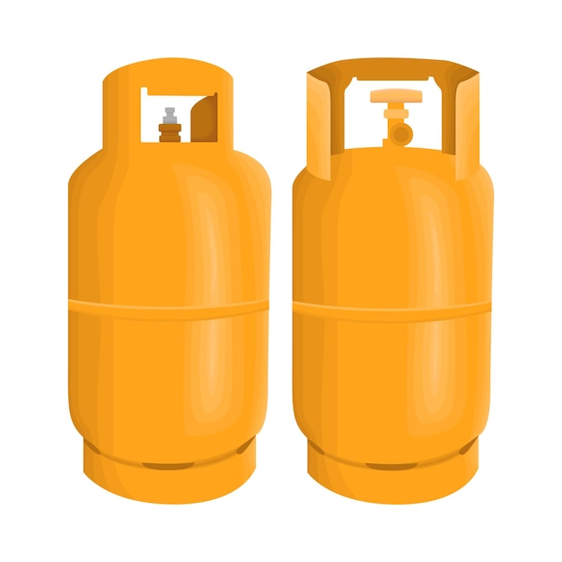 Vector illustration of gas