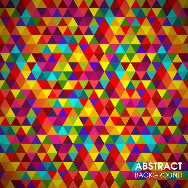 Illustration of Geometrical abstract background