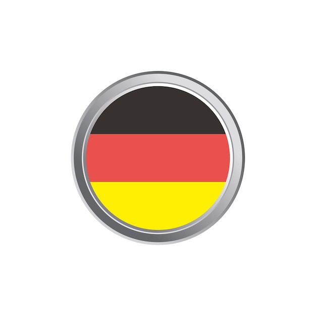 Иллюстрация шаблона флага Германии