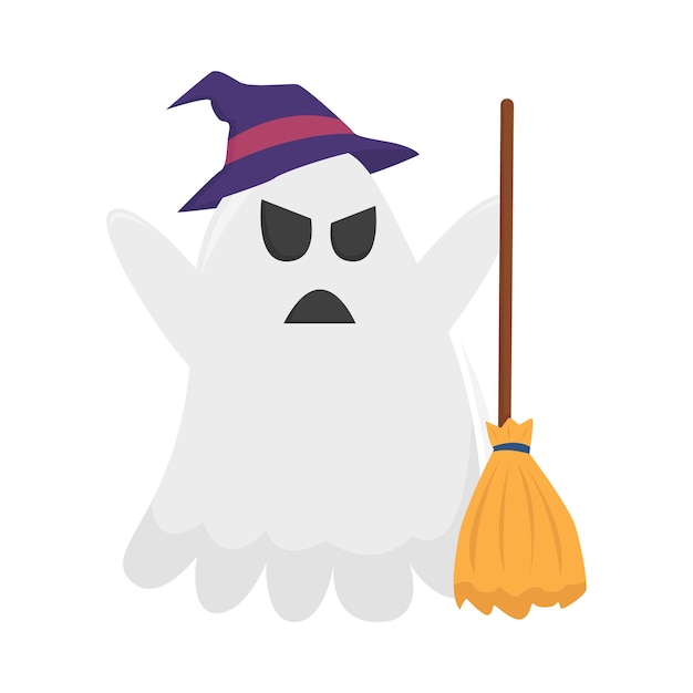 Vector illustration of ghost