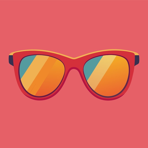 Vector illustration of glasses